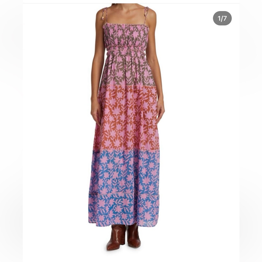 Hannah Artwear floral maxi dress size 0. Never worn without tags